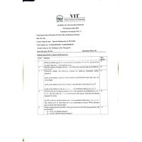 MAT1004 Discrete Mathematics