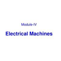 Electrical machines Basic Electical and Electronics Engineering-BEEE102L