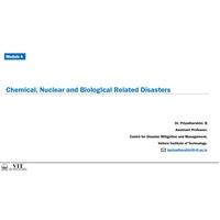 Chemical Biological Nuclear Disasters Natural Disaster Mitigation and Migration-BCLE212L