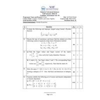 Complex Variables And Linear Algebra
