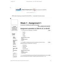 Conservation Economics NPTEL All Weeks Combined