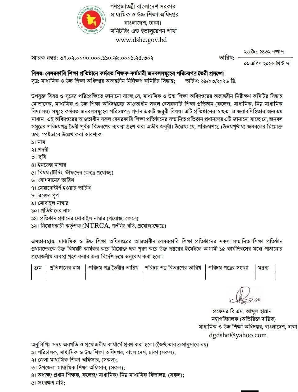Notice Attachment