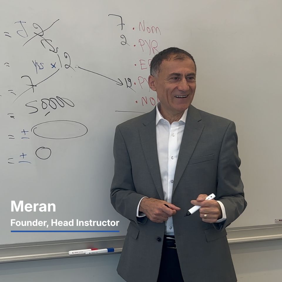 Meran, founder and head instructor at Excel Realty Academy