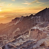 Quarries in the evening