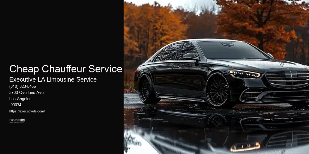 Cheap Chauffeur Service