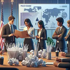 Ending Procurement and Forced Use of Paper Straws