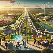 Authorizing Green Corridors, LLC, To Construct, Maintain, and Operate a Commercial Elevated Guideway Border Crossing Near Laredo, Texas, at the International Boundary Between the United States and Mexico