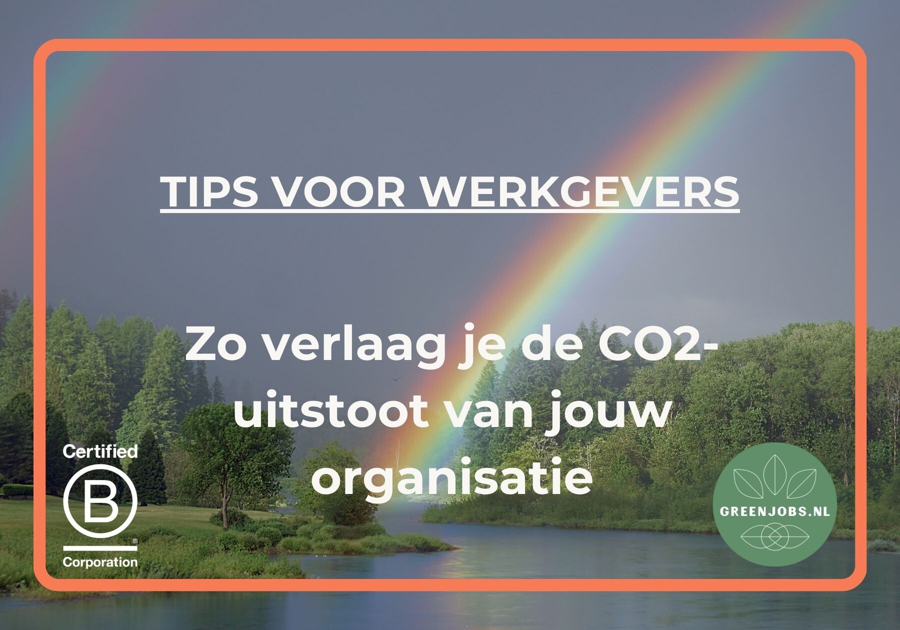 Zo verlaag je de CO2-uitstoot van je organisatie