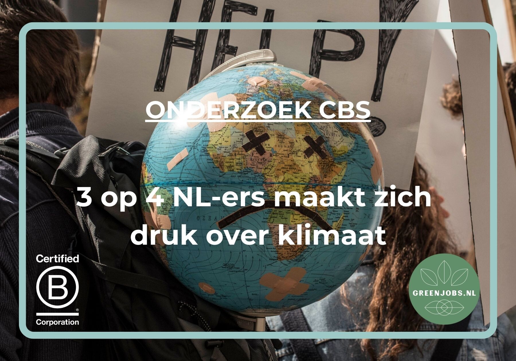 Cijfers CBS - 3 op 4 NL-ers maakt zich druk over klimaat