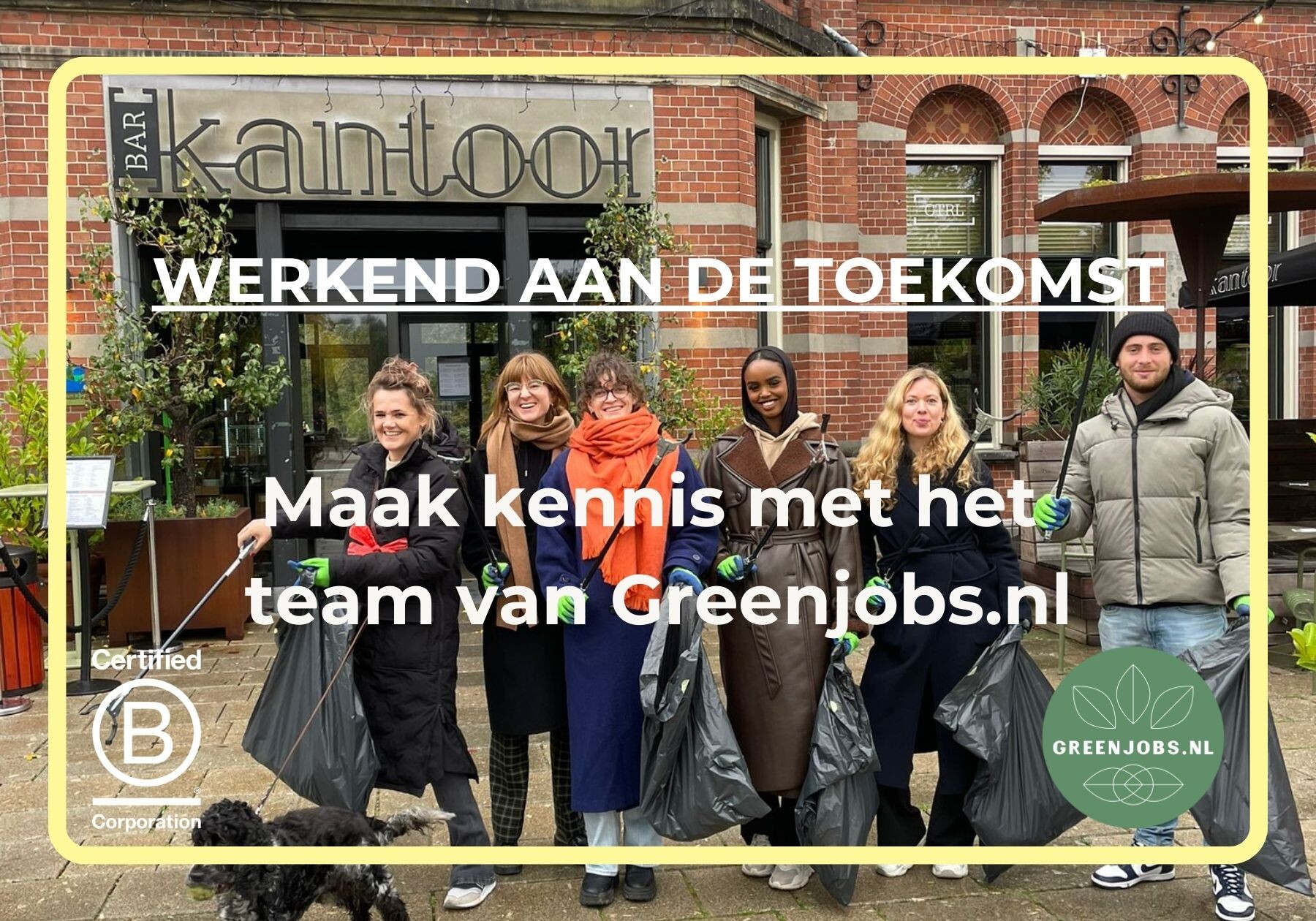 Maak kennis met het team van Greenjobs.nl: werkend aan de toekomst!