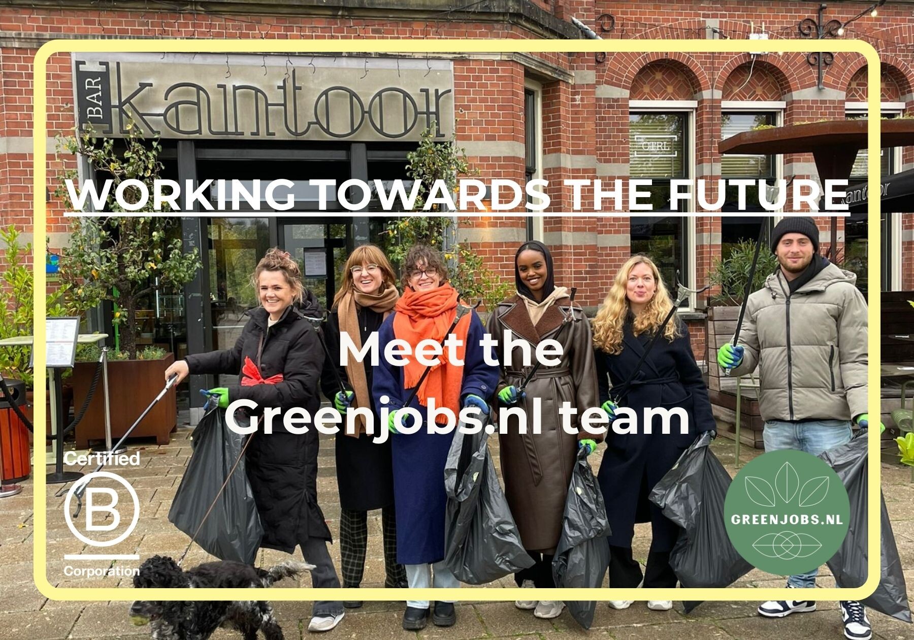 Meet the Greenjobs.nl team: working towards the future!