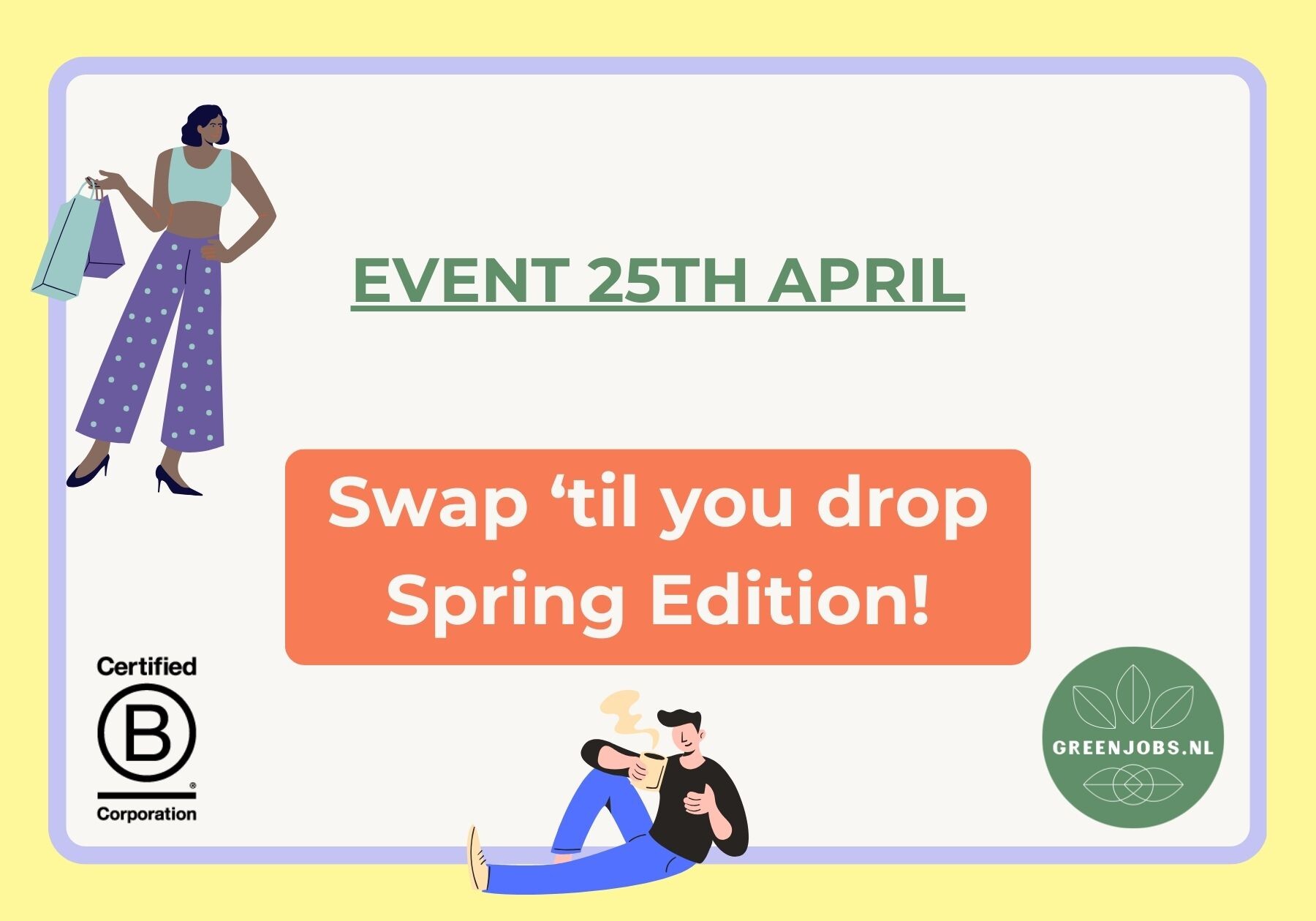 Action against overconsumption: Greenjobs.nl is organizing another Clothing Swap!