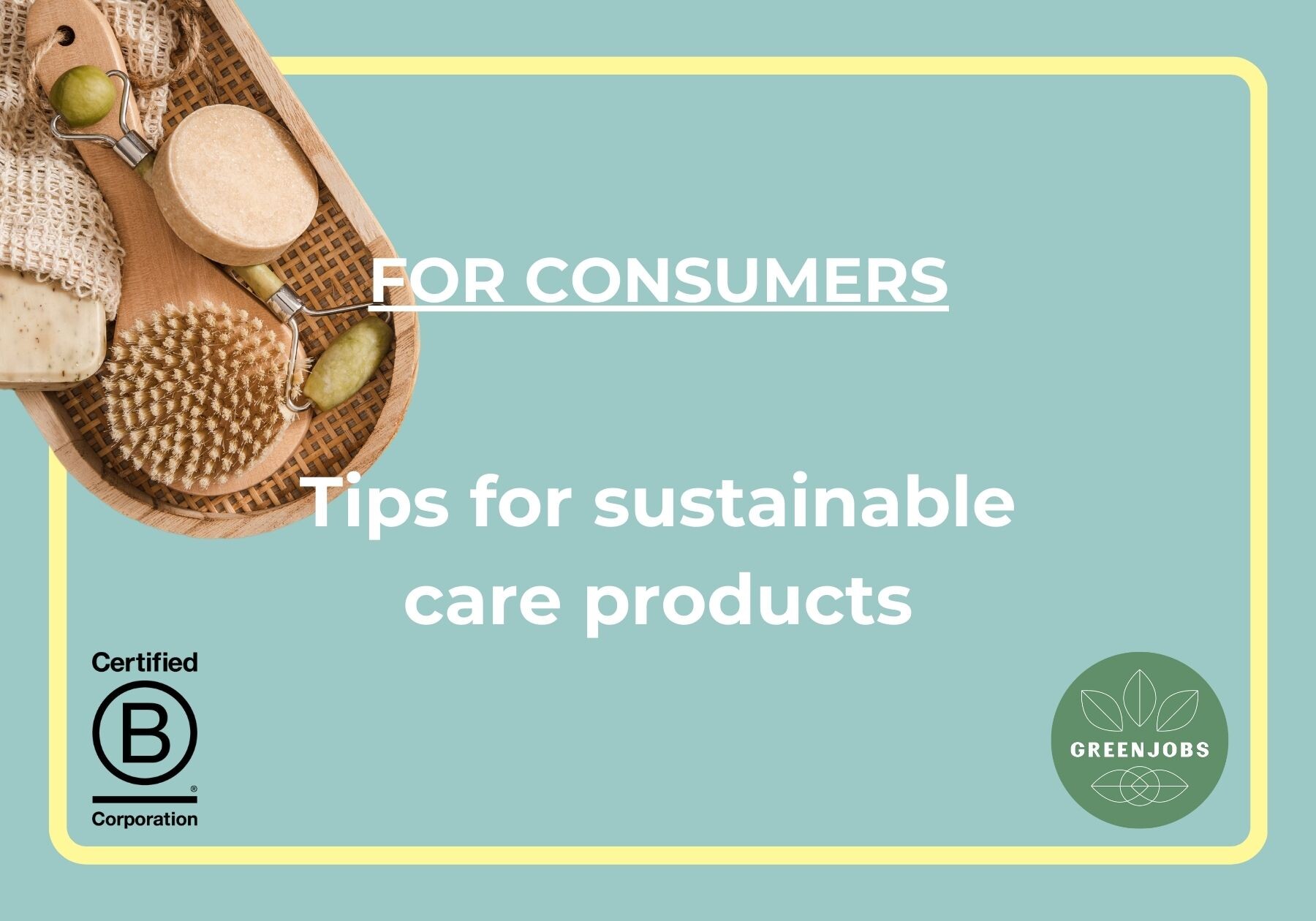 Tips for sustainable personal care products