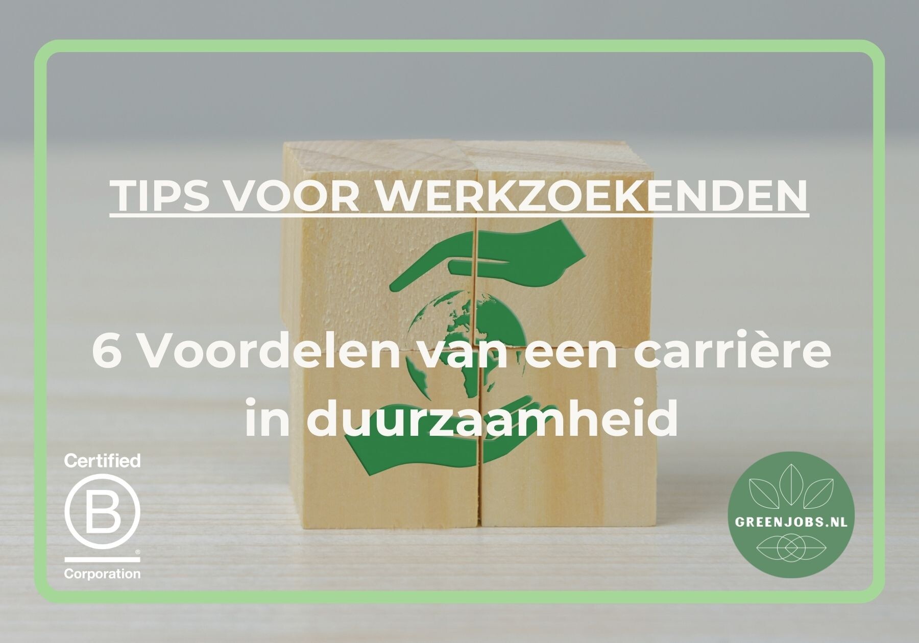 6 Voordelen van een carrière in duurzaamheid