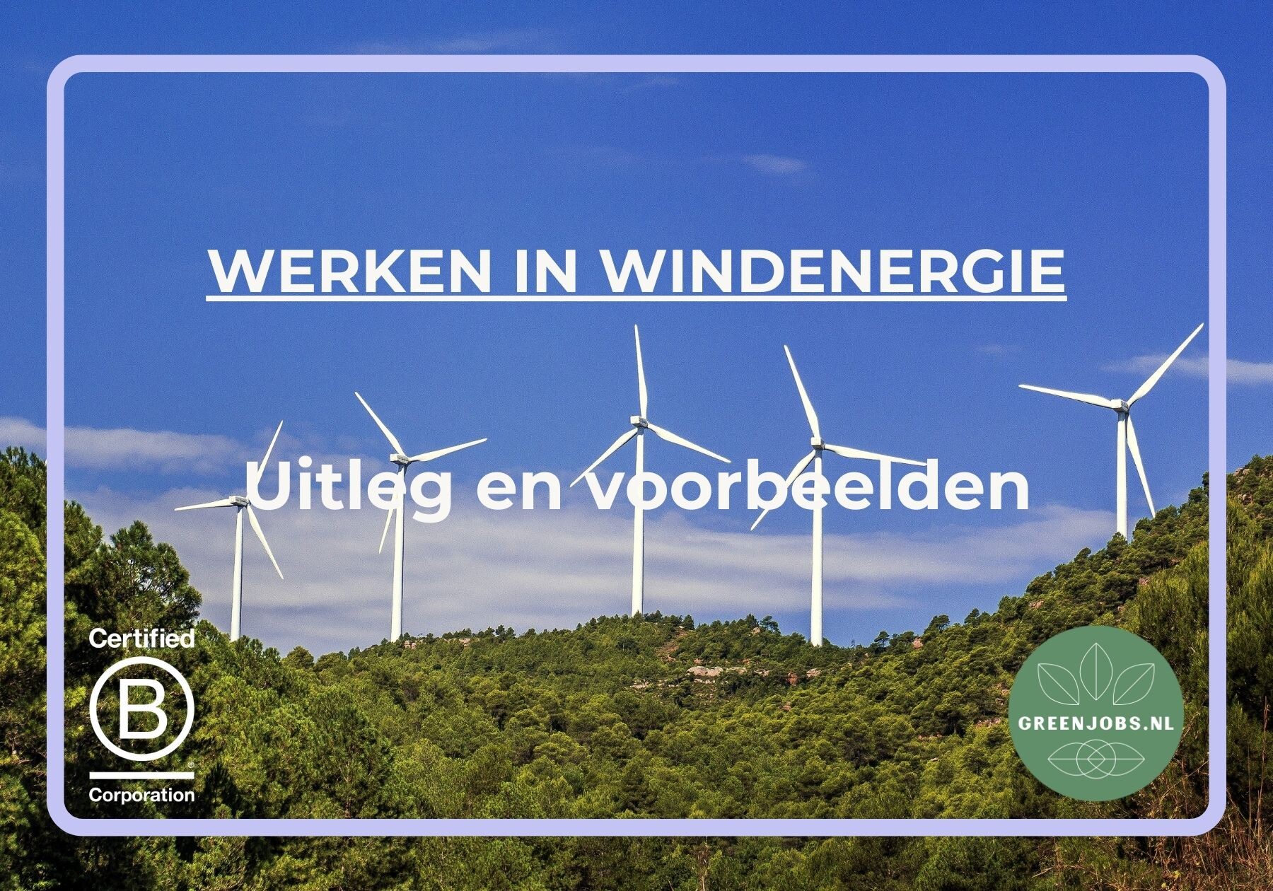 Werken in de Windenergie sector, wat houdt het in?