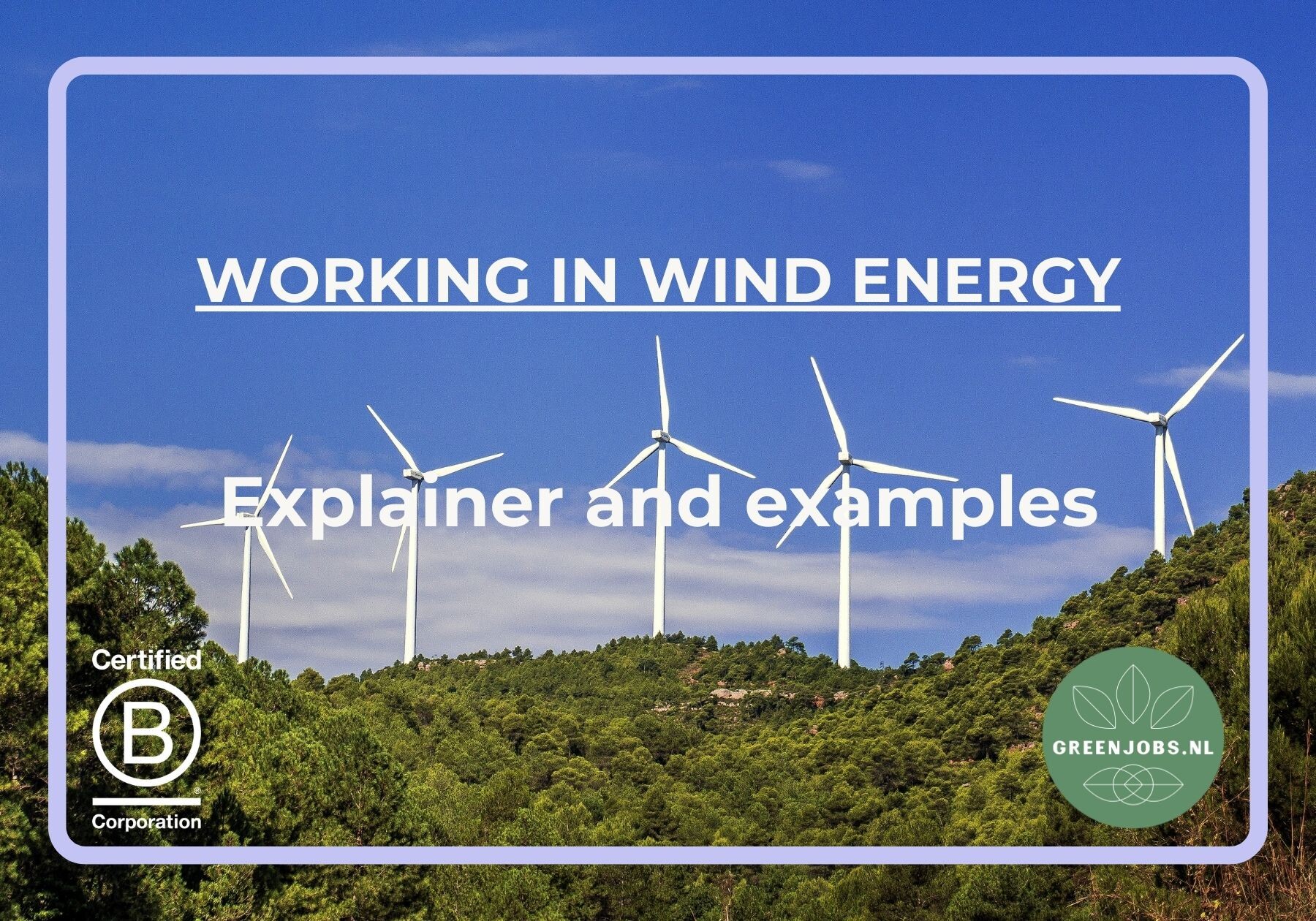 Working in Wind Energy