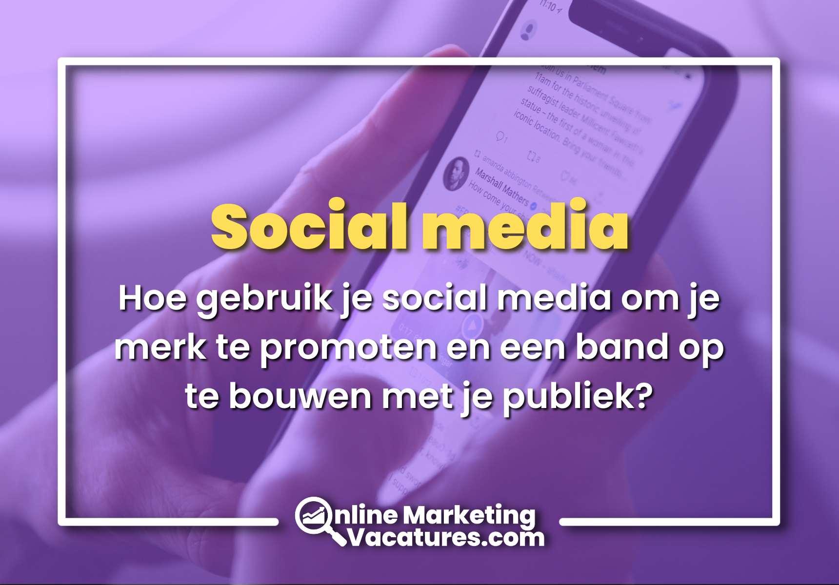 Hoe gebruik je social media om je merk te promoten en een band op te bouwen met je publiek?