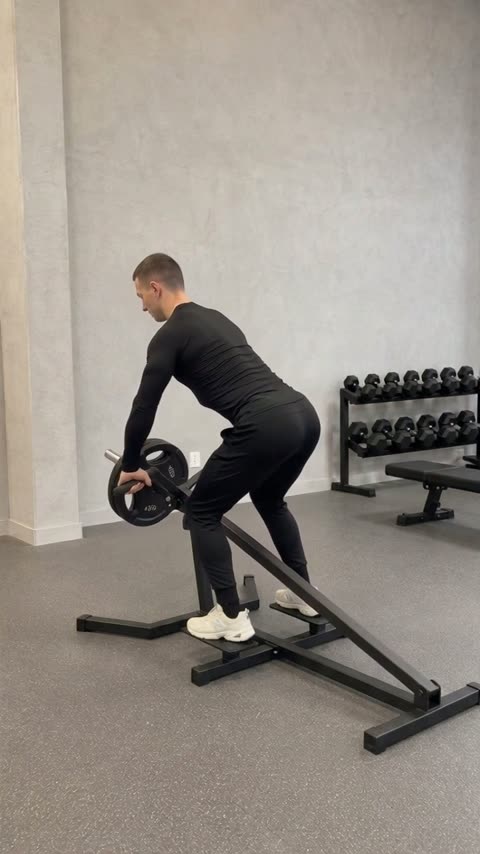 T-Bar Row exercise demonstration