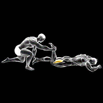 Assisted Prone Hamstring demonstration