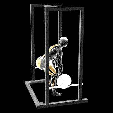 Barbell Rack Pull demonstration