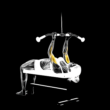 Cable Lying Close-Grip Curl demonstration