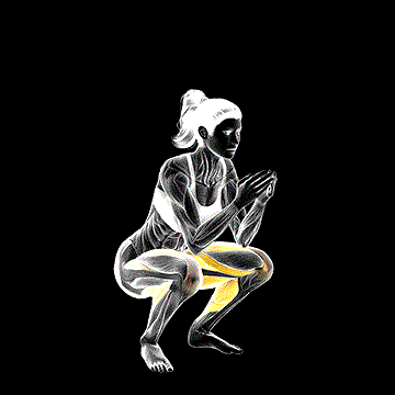 Frog Squat demonstration