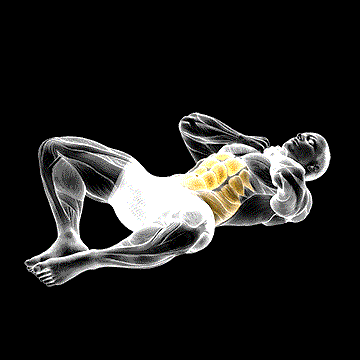 Groin Crunch demonstration