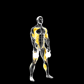 Kettlebell Double Snatch demonstration