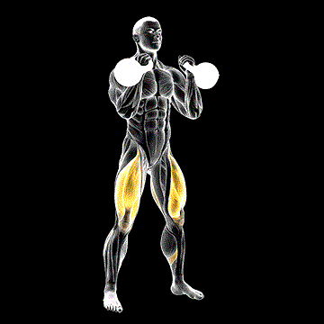 Kettlebell Front Squat demonstration