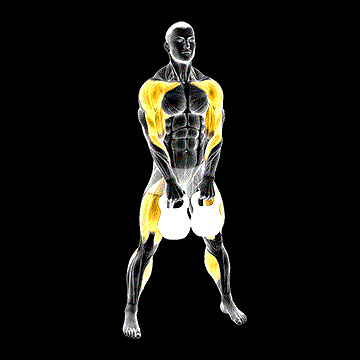Kettlebell Two-Arm Clean demonstration