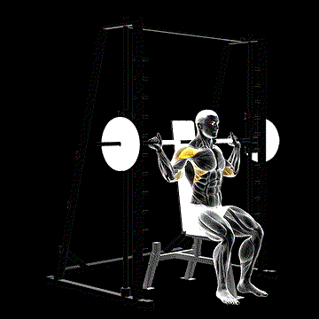 Smith Behind Neck Press demonstration