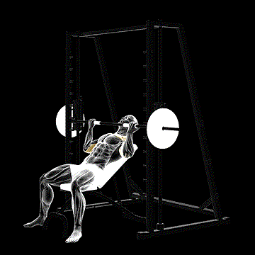 Smith Incline Reverse-Grip Press demonstration