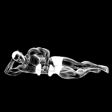 Dumbbell Lying External Shoulder Rotation demonstration