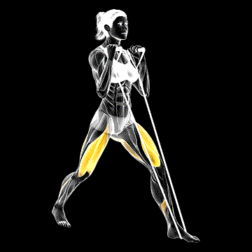 Band Lunge demonstration