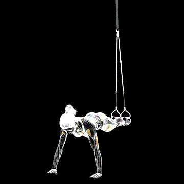 Suspender Spiderman Push-up demonstration