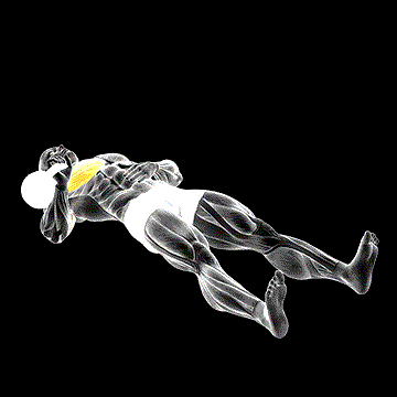 Kettlebell One-Arm Floor Press demonstration