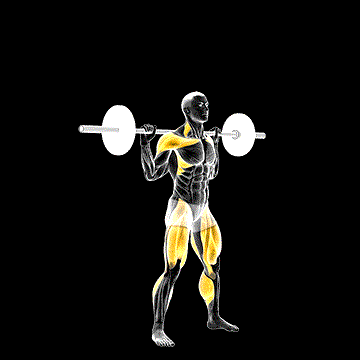 Barbell Snatch Balance demonstration