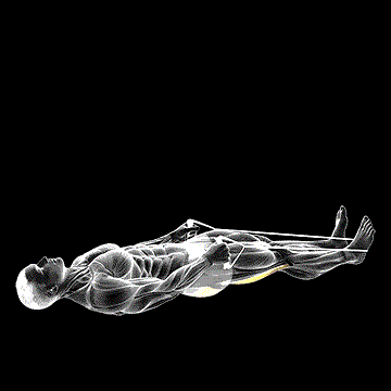 Reclining Big Toe Pose (w/ Rope) demonstration