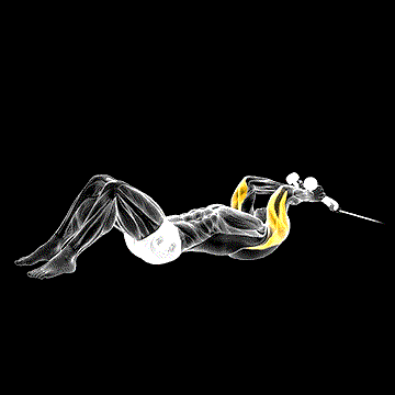 Cable Rope Lying Tricep Extension demonstration