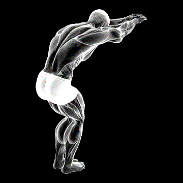 Reach-Forward Upper Back Stretch demonstration