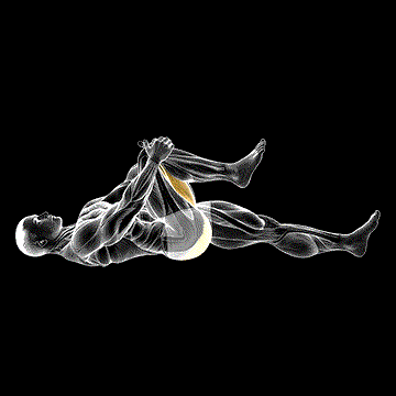 Lying Knee-to-Chest Stretch demonstration