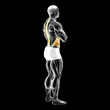 Standing Back Rotation Stretch demonstration