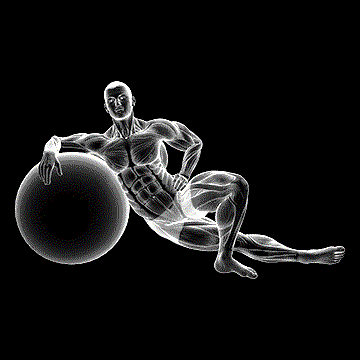 Exercise Ball Lying Abductor Stretch demonstration