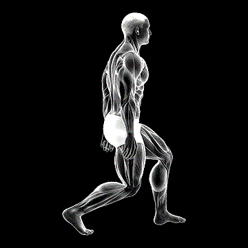 Standing Achilles Stretch demonstration