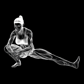 Abduction Of One-Leg Flexion Stretch demonstration