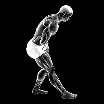 Standing Toe-Down Hamstring Stretch demonstration