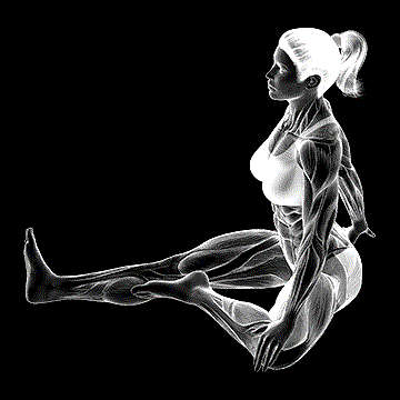 Sitting One-Leg External Stretch demonstration