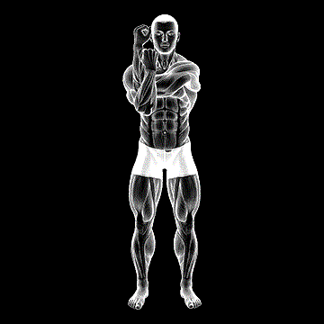 Bent-Arm Shoulder Stretch demonstration