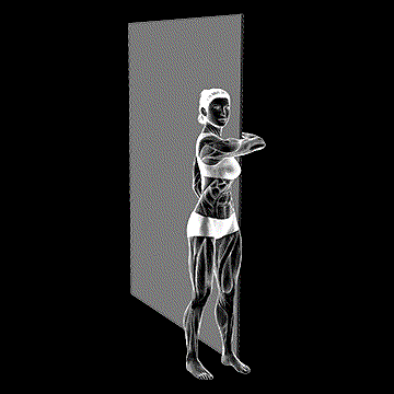 Rotation Shoulder Stretch demonstration