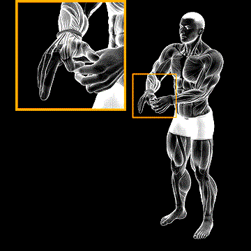 Flexion Finger Stretch demonstration